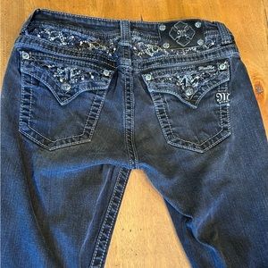 Embellished Miss Me jeans